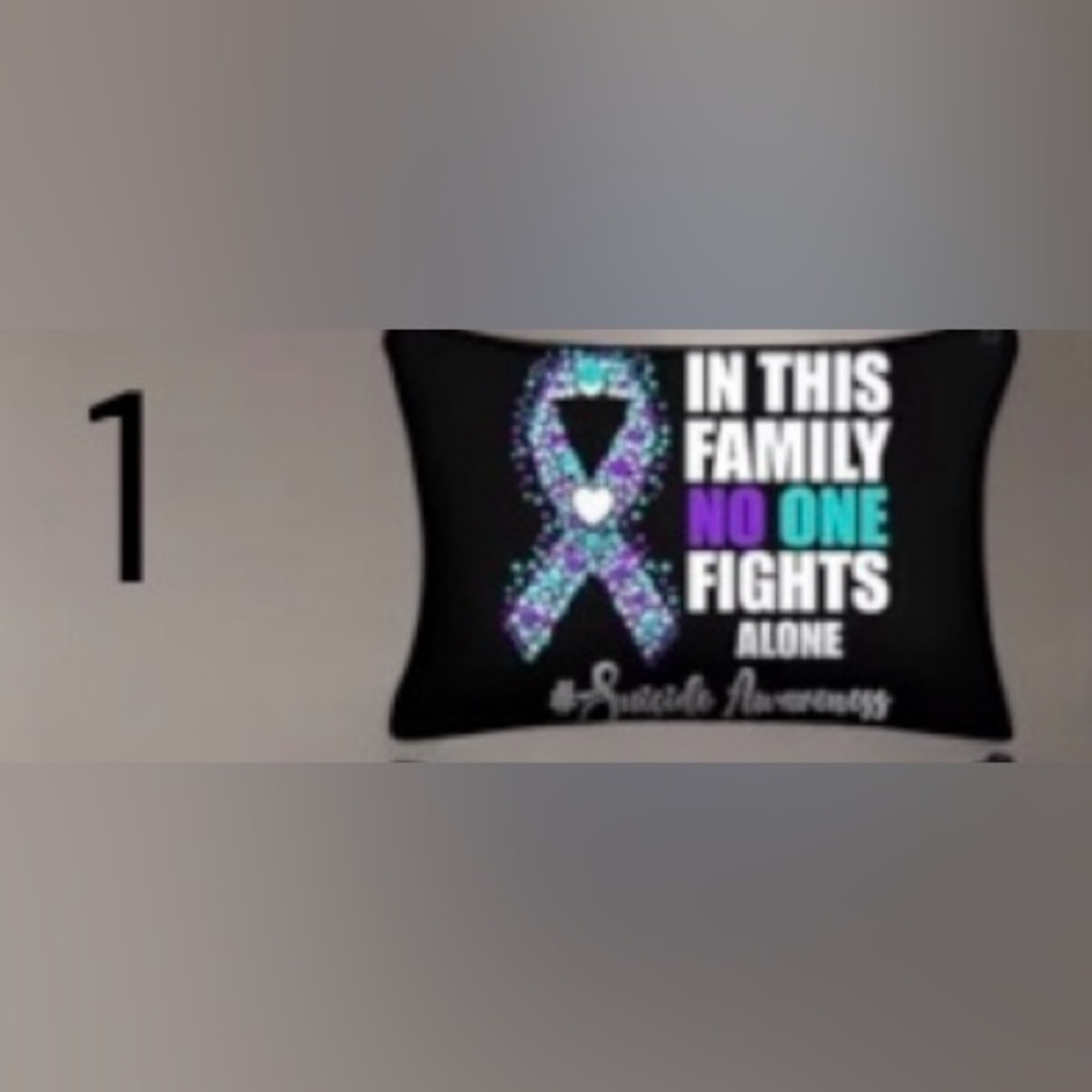 Suicide Prevention Awareness Set: 1 Pen, 1 Note pad, 1 Makeup Bags, 1 Bracelet - Picture 5 of 16
